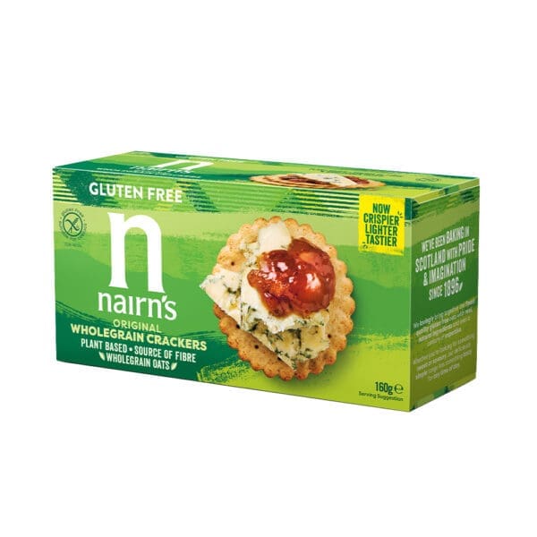 Nairns Gluten Free Fluted Wholegrain Cracker