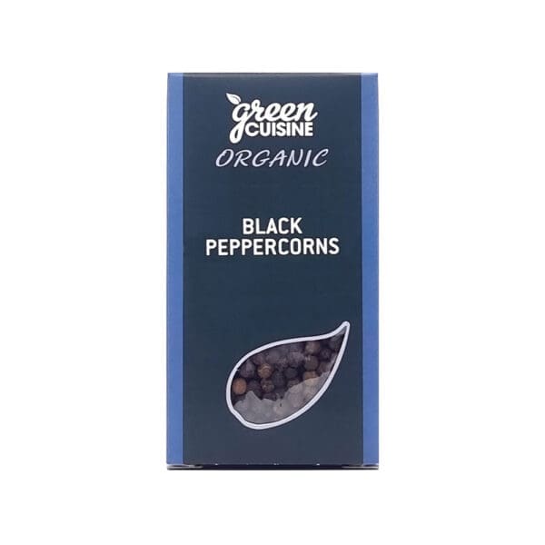 Green Cuisine Organic Peppercorns Black