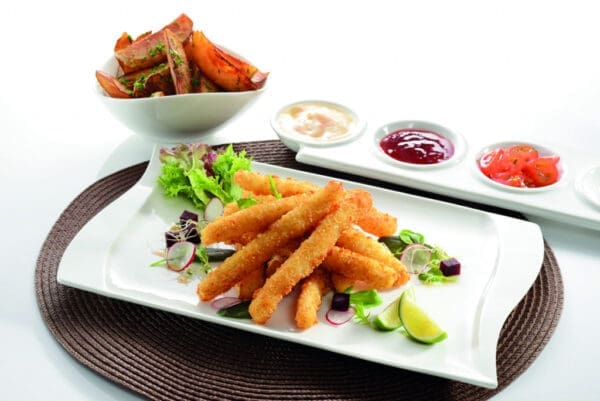 Pacific West Raw Panko Coated Squid Strips