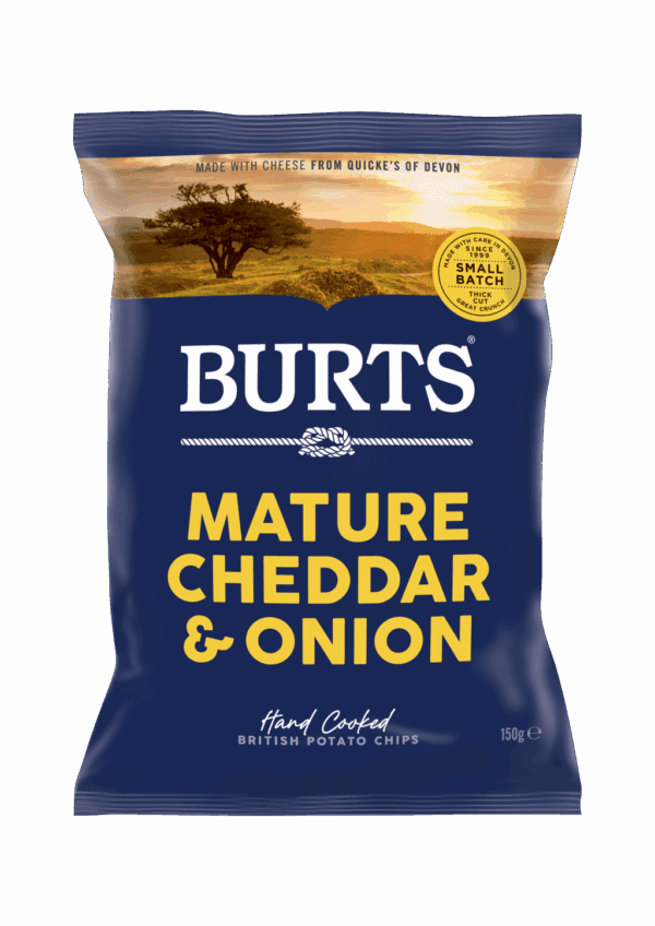 Burts Mature Cheddar and Onion Crisps - Image 2