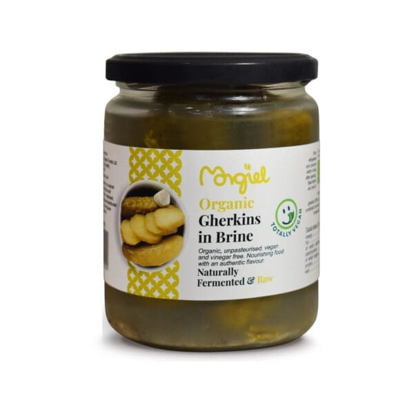 Morgiel organic Raw Gherkins in Brine