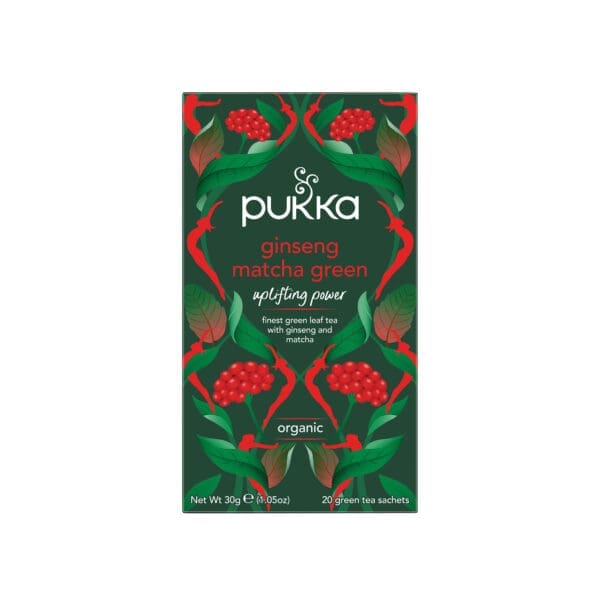 Pukka Organic Ginseng Matcha Green Tea