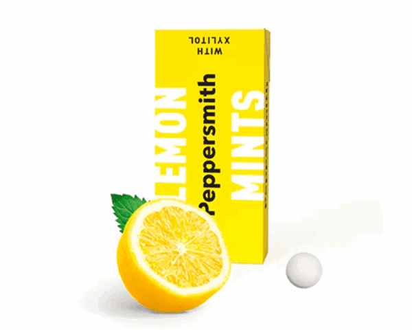 Peppersmith Xylitol Sicilian Lemon Mints