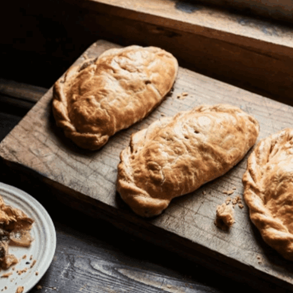 Proper Cornish Steak & Stilton Pasty