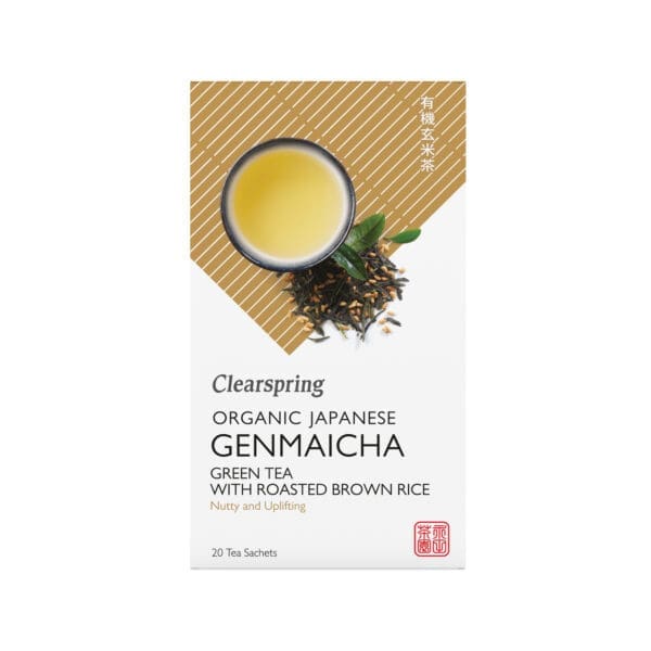 Clearspring Organic Japanese Genmaicha Green Teabags
