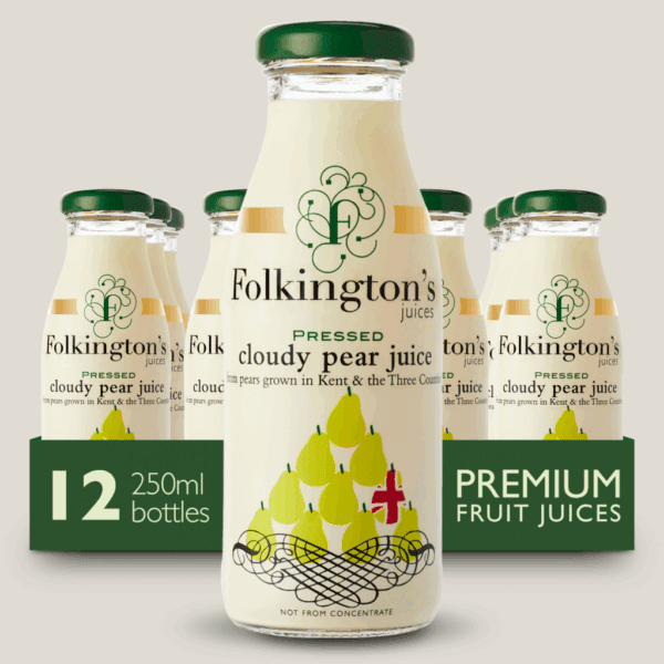 Folkingtons Cloudy Pear Juice