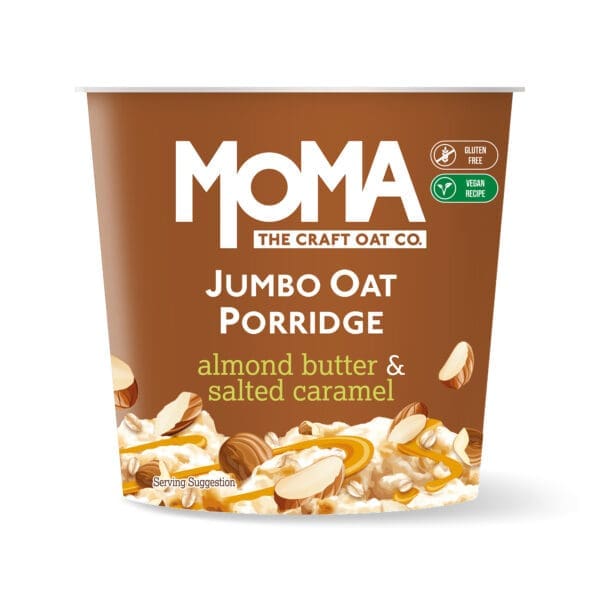 Moma Almond Butter & Salted Caramel Porridge Pot