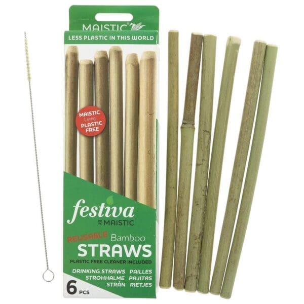 *CLR*Drinking Bamboo Straws