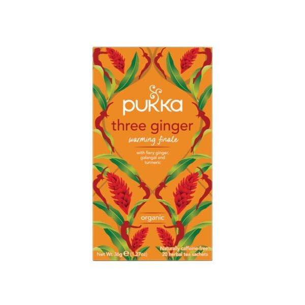 Pukka Organic Three Ginger Tea Bags