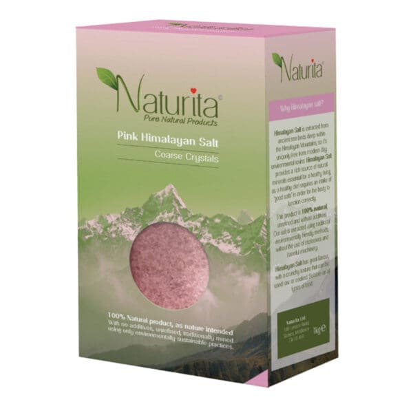 Naturita Coarse Crystals Pink Himalayan Salt