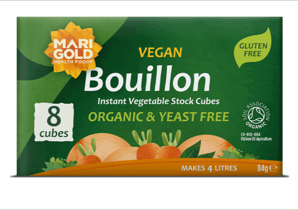 Marigold Organic Yeast Free Bouillon Cubes Vegan