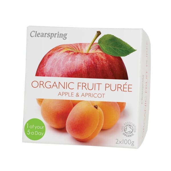 Clearspring Organic Apple & Apricot Puree