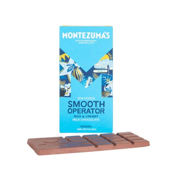 Montezumas Smooth Operator Milk Chocolate Organic 37%