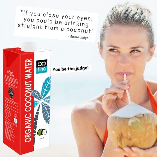 Cocofina Organic Coconut Water