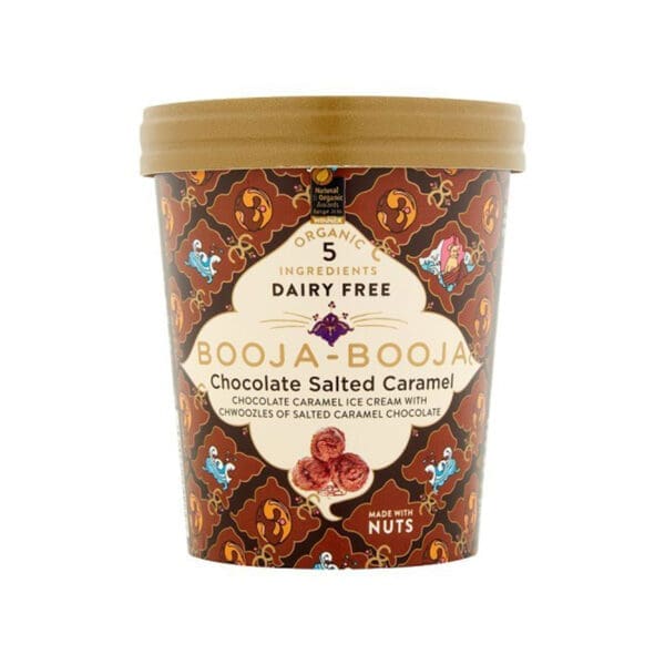 Booja Booja Chocolate Salted Caramel Dairy Free Ice Cream