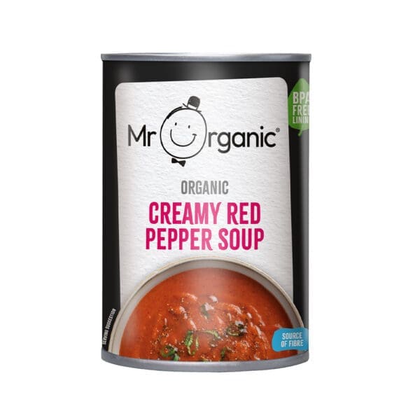 Mr Organic Creamy Red Pepper Soup