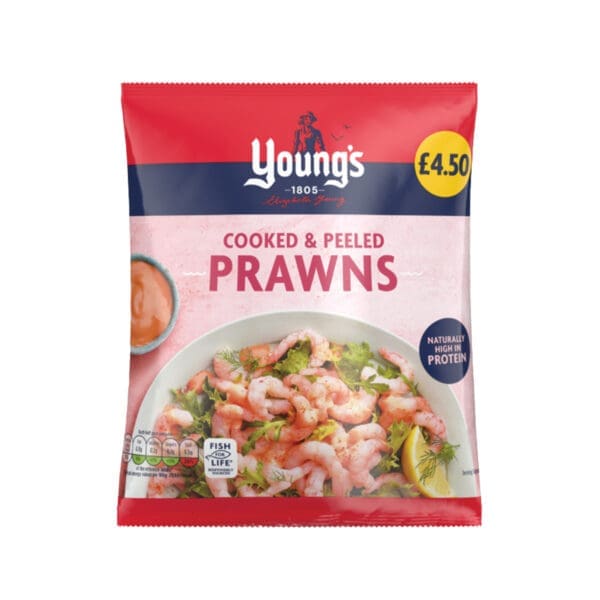 Youngs Prawns PM £4.50