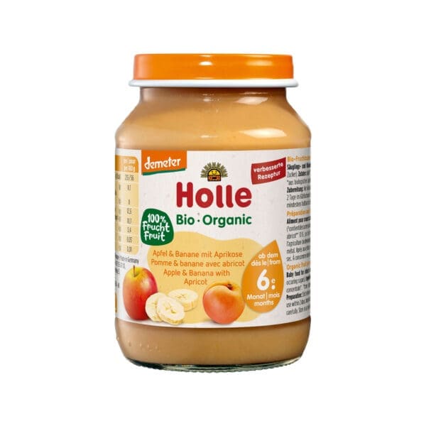 Holle Organic Jar Apple and Banana