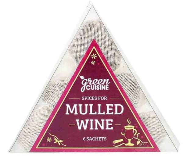 *CLR*Cuisine Mulled Wine Pouchettes in Triangle Box