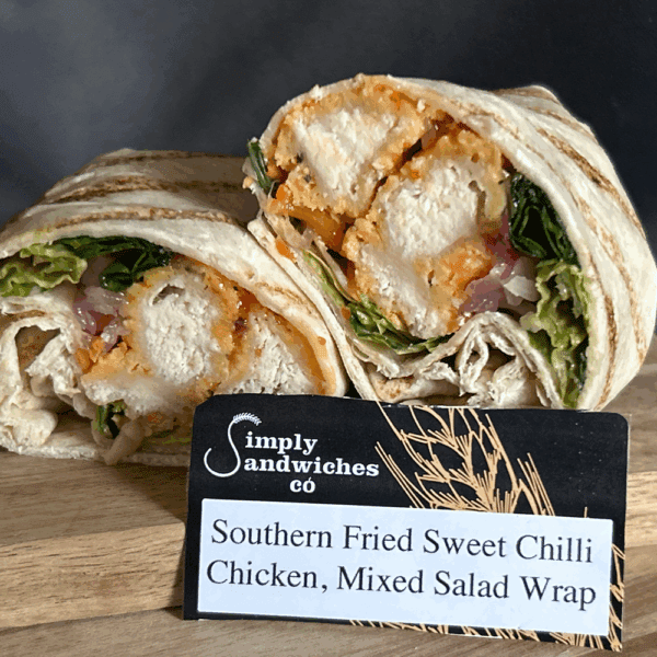 Sweet Chilli Southern Fried Chicken Wrap