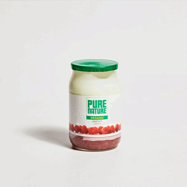 Pure Nature Organic Raspberry Yogurt