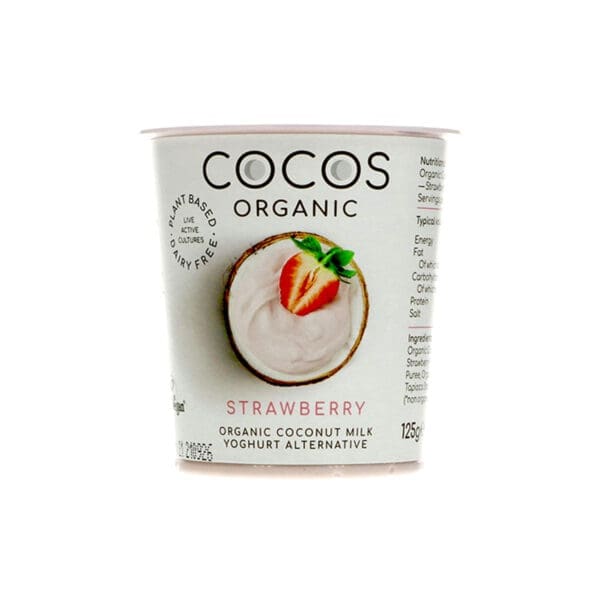 Cocos Organic Coconut Yogurt Strawberry
