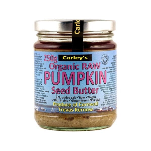 Carleys Organic Pumpkin Seed Butter Roasted