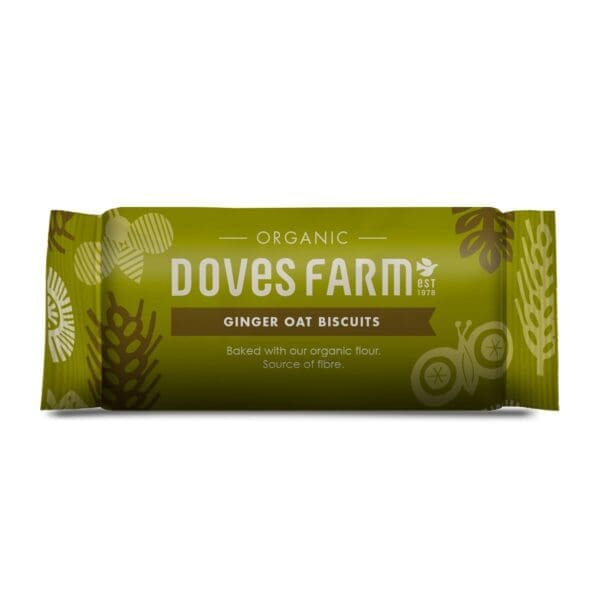 Doves Organic Ginger Oat Biscuits