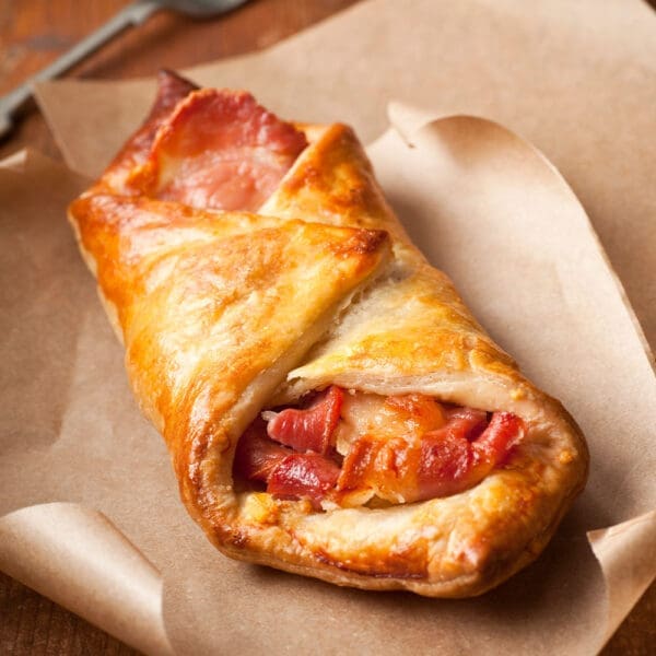 Pennylane Unbaked Cheese & Bacon Turnover