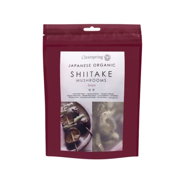 Clearspring Organic Dried Shiitake Mushrooms