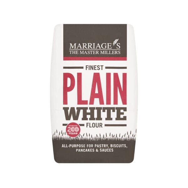 Marriages Plain White Flour