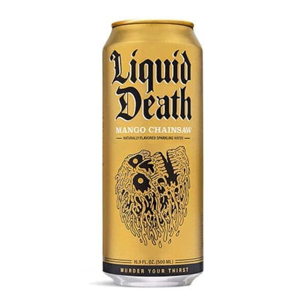 *CLR*Liquid Death Mango Chainsaw Sparkling Water