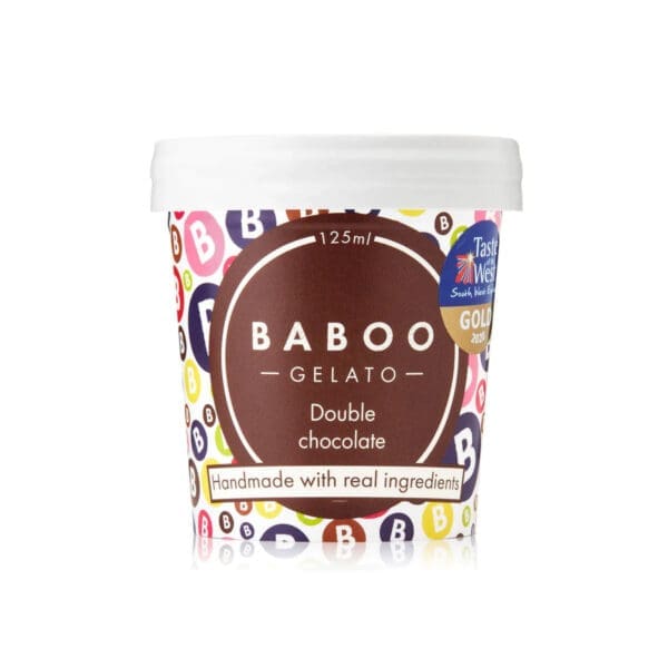 Baboo Double Chocolate Gelato Mini Tub