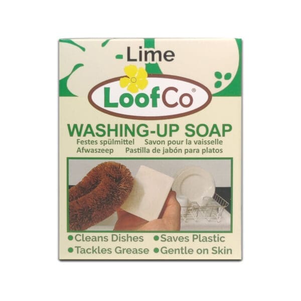 *CLR*LoofCo Washing Up Soap Bar Palm Oil Free Lime