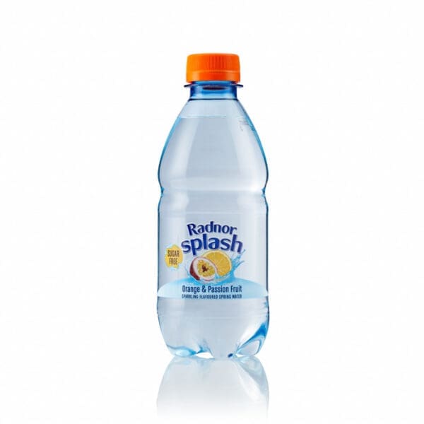Radnor Splash Sparkling Orange & Passionfruit Bottle - Image 2