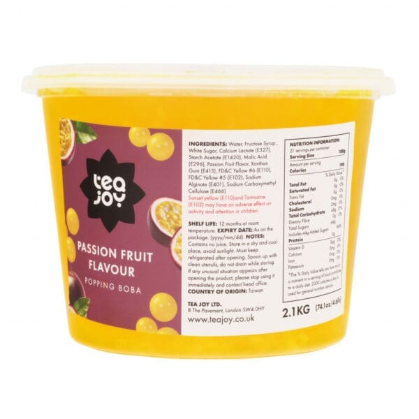 Popping Boba Passionfruit