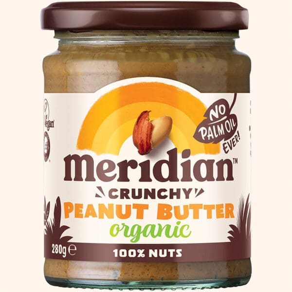 Meridian Organic 100% Crunchy Peanut Butter
