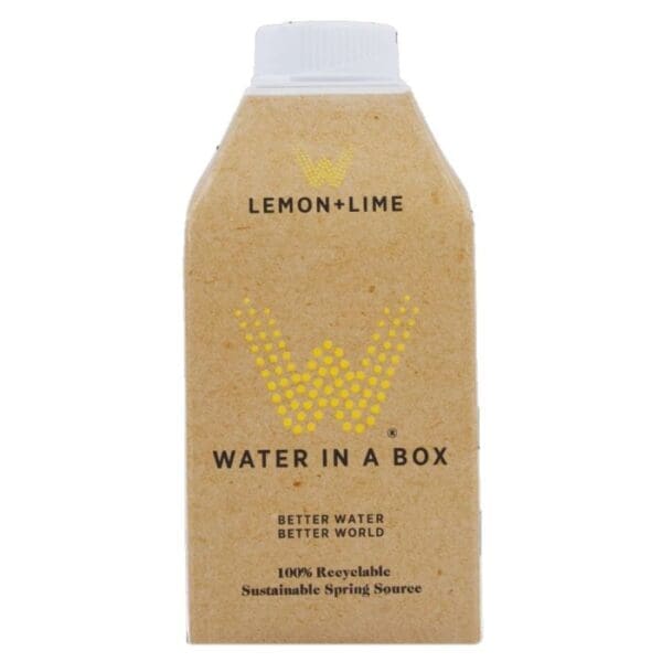 Water in a Box Lemon and Lime Spring Water