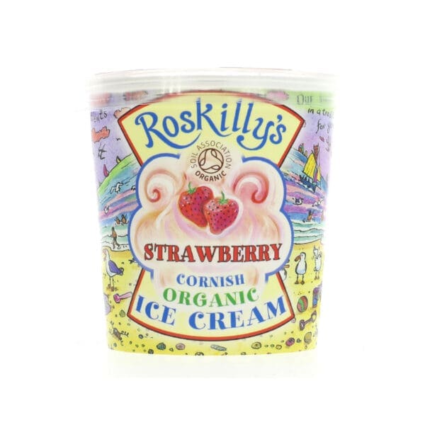 Roskillys Organic 120ml Strawberry