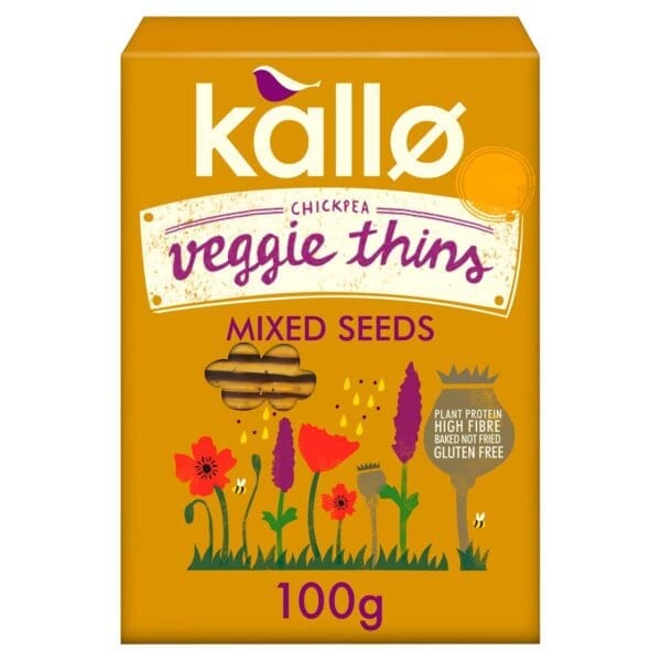 Kallo Mixed Seeds Veggie Thins