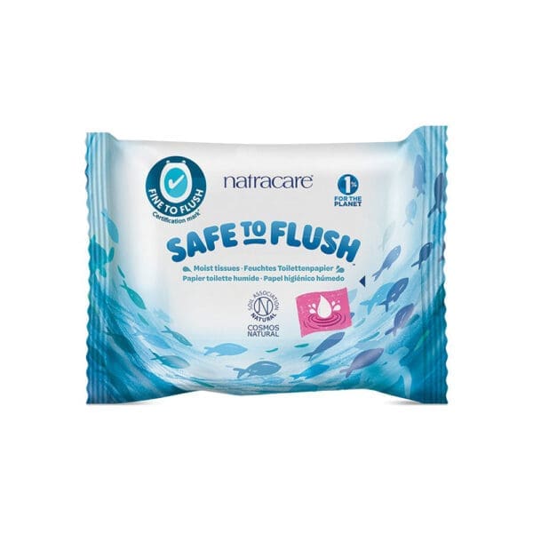 Natracare Safe To Flush Moist Tissue