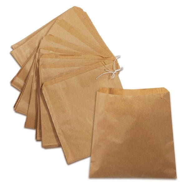 Strung Brown Bag 12.5x12.5
