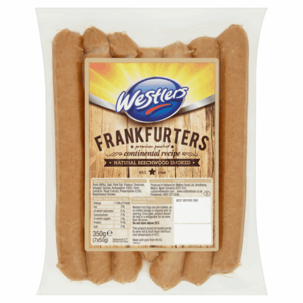 Westlers Premium 6in 90% Frankfurter