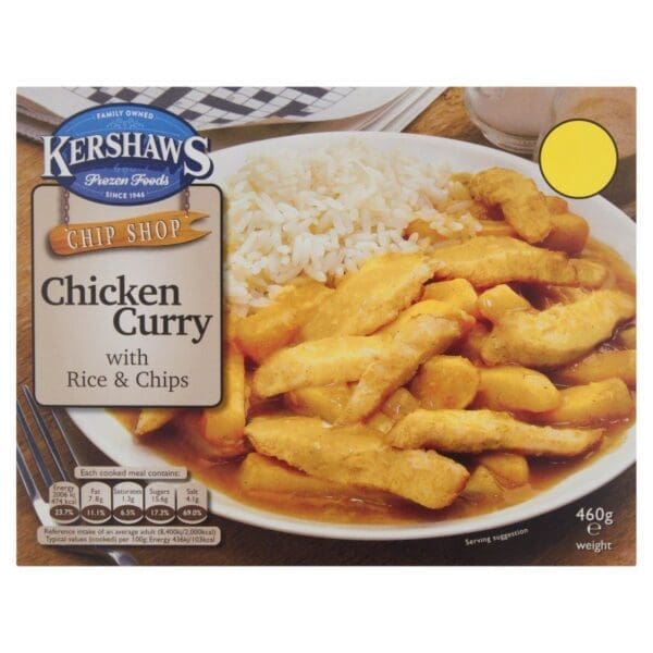 Kershaws Chicken Curry PM £2.75