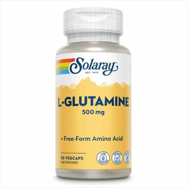 *CLR*Solaray L- Glutamine Free-Form 500mg