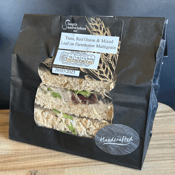 Premium Tuna & Red Onion Sandwich