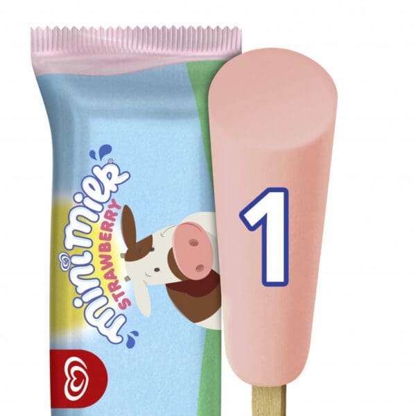 Mini Milk Strawberry