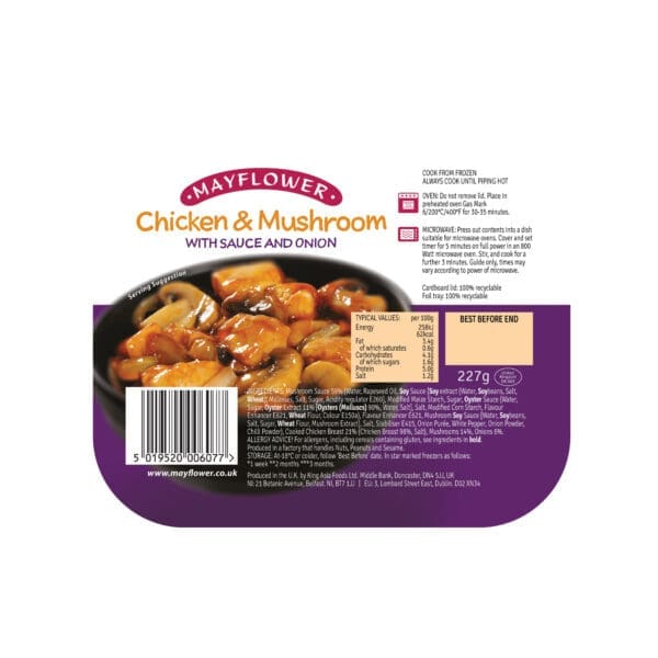 Mayflower Chicken and Mushroom
