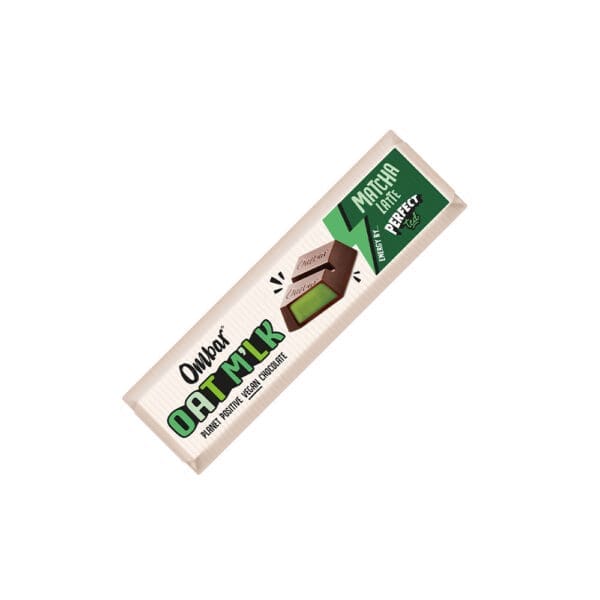 Ombar Organic Oat M'lk Matcha Latte Filled Bar