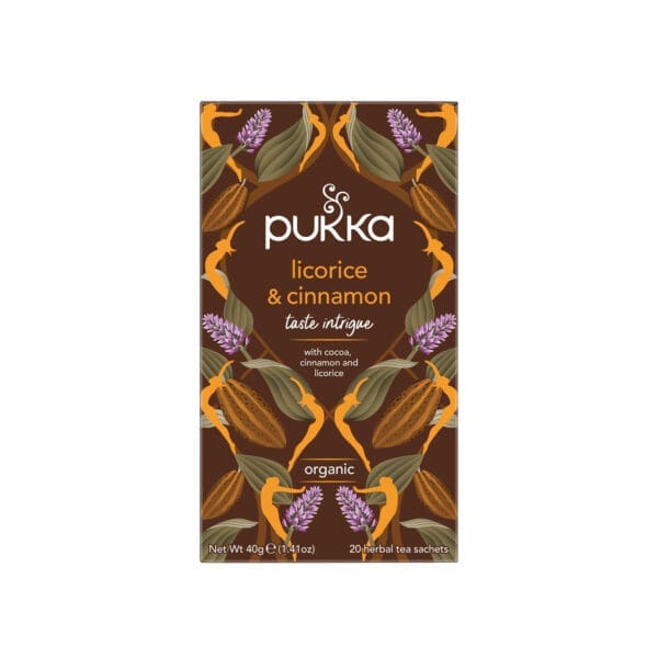 Pukka Organic Licorice & Cinnamon Tea
